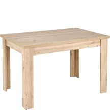 Stół rozkładany 120-160x80x77 BAGIO Dąb Artisan Podstawowe