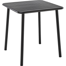 Stół kwadratowy 70x70x76 BOSCO Czarny Podstawowe