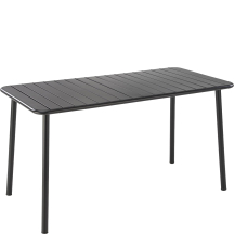 Stół prostokątny 140x70x76 BOSCO Czarny Podstawowe