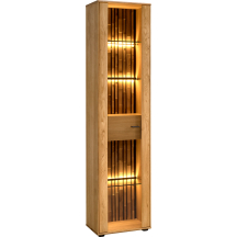 Witryna z oświetleniem Lewa Typ 10 TRAMONTO Podstawowe