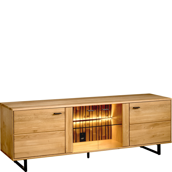 Szafka RTV duża z oświetleniem Typ 25 TRAMONTO Podstawowe