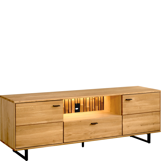 Szafka RTV duża z oświetleniem Typ 26 TRAMONTO Podstawowe