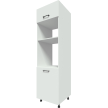 Szafka dolna wysoka słupek pod zabudowę piekarnika i mikrofali KU-S60PM.. ANDROMEDA Podstawowe