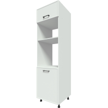 Szafka dolna wysoka słupek pod zabudowę piekarnika i mikrofali KU-S60PM.. ATENA Podstawowe