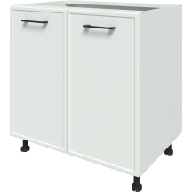 Szafka dolna stojąca 2 drzwi KU-D80.. ATENA Podstawowe