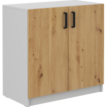 Komoda 102 Dąb Artisan/Jasny Szary MALTA DĄB ARTISAN / JASNY SZARY Podstawowe