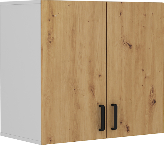 Szafka wisząca 104 Dąb Artisan/Jasny Szary MALTA DĄB ARTISAN / JASNY SZARY Podstawowe