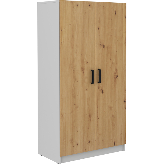 Szafa 2D 107 Dąb Artisan/Jasny Szary MALTA DĄB ARTISAN / JASNY SZARY Podstawowe