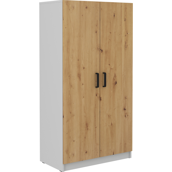 Szafa 2D 108 Dąb Artisan/Jasny Szary MALTA DĄB ARTISAN / JASNY SZARY Podstawowe