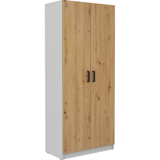 Szafa 2D 111 Dąb Artisan/Jasny Szary MALTA DĄB ARTISAN / JASNY SZARY Podstawowe