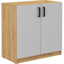 Komoda 102 Jasny Szary/Dąb Artisan MALTA JASNY SZARY / DĄB ARTISAN Podstawowe