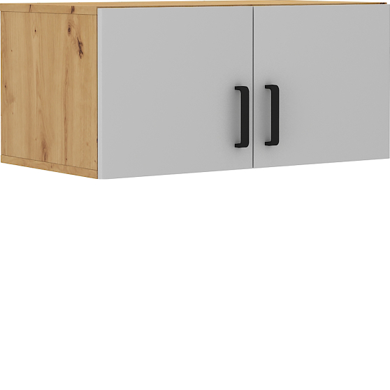 Nadstawka 2D 112 Jasny Szary/Dąb Artisan MALTA JASNY SZARY / DĄB ARTISAN Podstawowe