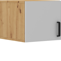 Nadstawka 115 Jasny Szary/Dąb Artisan MALTA JASNY SZARY / DĄB ARTISAN Podstawowe