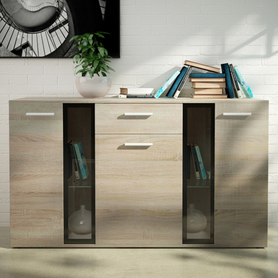 Komoda SO20 Dąb Sonoma SALSA Podstawowe