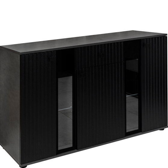 Komoda 20 Czarny / Matera SALSA MDF Podstawowe