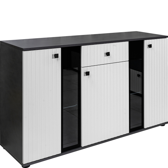 Komoda 20 Biały / Matera SALSA MDF Podstawowe