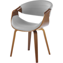 Krzesło drewniane K-544 Orzech / Popiel Podstawowe