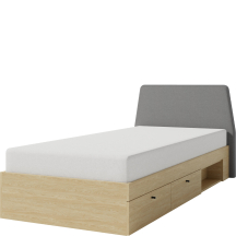 Łóżko 90 x 200 AE12 ALESSIO Podstawowe (1)