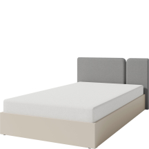 Łóżko 120 x 200 ze stelażem i pojemnikiem LC14 LUCA Podstawowe (1)