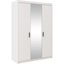 Szafa 3D z lustrem WH03 Biały ELENA Podstawowe