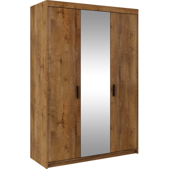 Szafa 3D z lustrem DL03 Dąb Lefkas ELENA Podstawowe