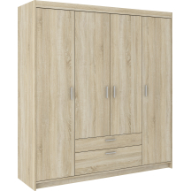 Szafa 4D SO04 Dąb Sonoma ELENA Podstawowe