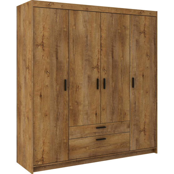 Szafa 4D DL04 Dąb Lefkas ELENA Podstawowe