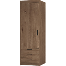 Szafa 1D DL01 3S Dąb Lefkas ELENA Podstawowe