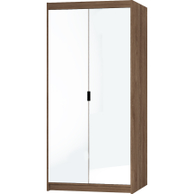 Szafa 2D z lustrem DL02 Dąb Lefkas ELENA Podstawowe