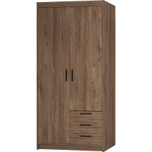 Szafa 2D DL02 3S Dąb Lefkas ELENA Podstawowe