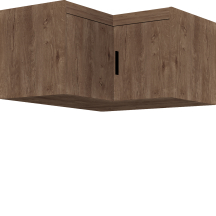 Nadstawka szafy narożnej NAEL NARDL02 Dąb Lefkas ELENA Podstawowe