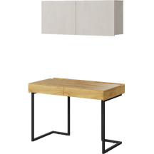 Młodzieżowe biurko z szafką wiszącą SET-10B TEEN FLEX Podstawowe