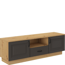 Szafka RTV 2D1S FLAWIA GRAFIT Podstawowe