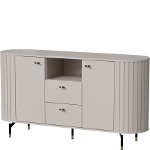 Komoda z zaokrąglonymi bokami i szufladami ZA2 ZANTE Podstawowe (2)