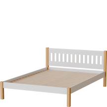 Łóżko 140 x 200 ze stelażem GAJA Podstawowe (1)