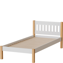 Łóżko 90 x 200 ze stelażem GAJA Podstawowe (1)