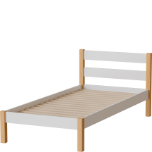 Łóżko 90 x 200 ze stelażem INKA Podstawowe (1)