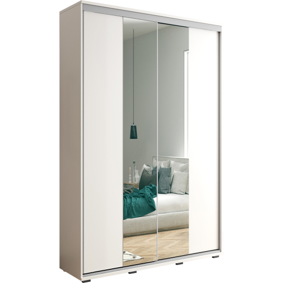 Szafa przesuwna 125 z lustrem A3 Podstawowe (1)