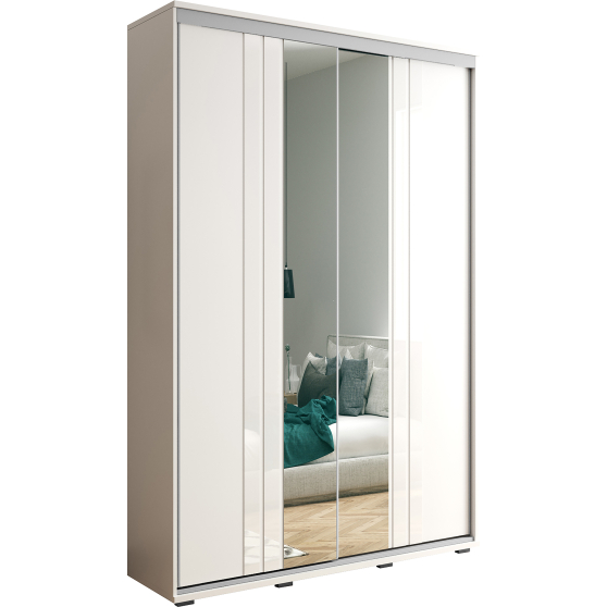 Szafa przesuwna 125 z lustrem A10 Podstawowe (2)