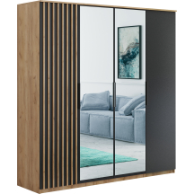 Szafa 200 z lamelami LAGOS Podstawowe