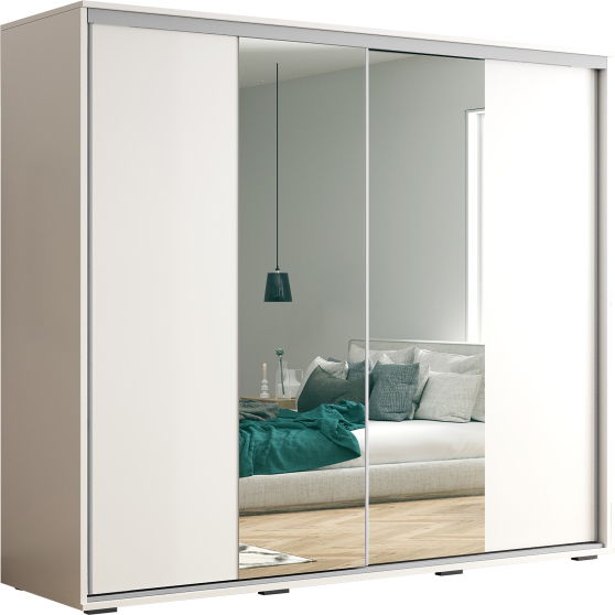 Szafa przesuwna 230 z lustrem A3 Podstawowe (1)