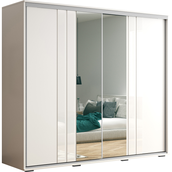 Szafa przesuwna 230 z lustrem A10 Podstawowe (2)