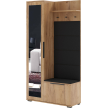 Garderoba tapicerowana LIVIA Lewa Podstawowe