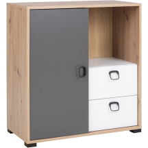 Dwudrzwiowa komoda 80 cm KEVIN Podstawowe