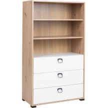 Wysoka szafka z szufldami KEVIN Podstawowe