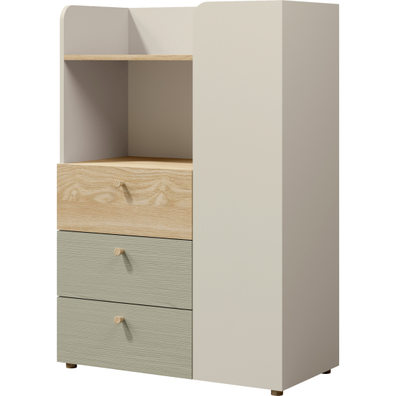 Komoda wysoka z szufladami YUKI Podstawowe (1)