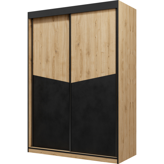 Szafa przesuwna 1500 cm do sypialni ASTON Podstawowe (1)