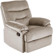 Fotel wypoczynkowy rozkładany DRAGER Beż Podstawowe