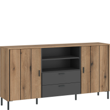 Komoda 2D2S SHIK106 SHIRLEY DĄB Podstawowe