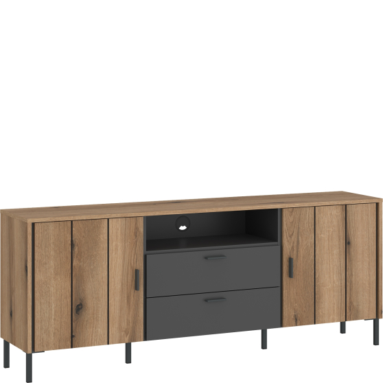 Szafka RTV 2D2S SHIF101 SHIRLEY DĄB Podstawowe